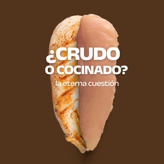COMIDA CRUDA O COCINADA?
